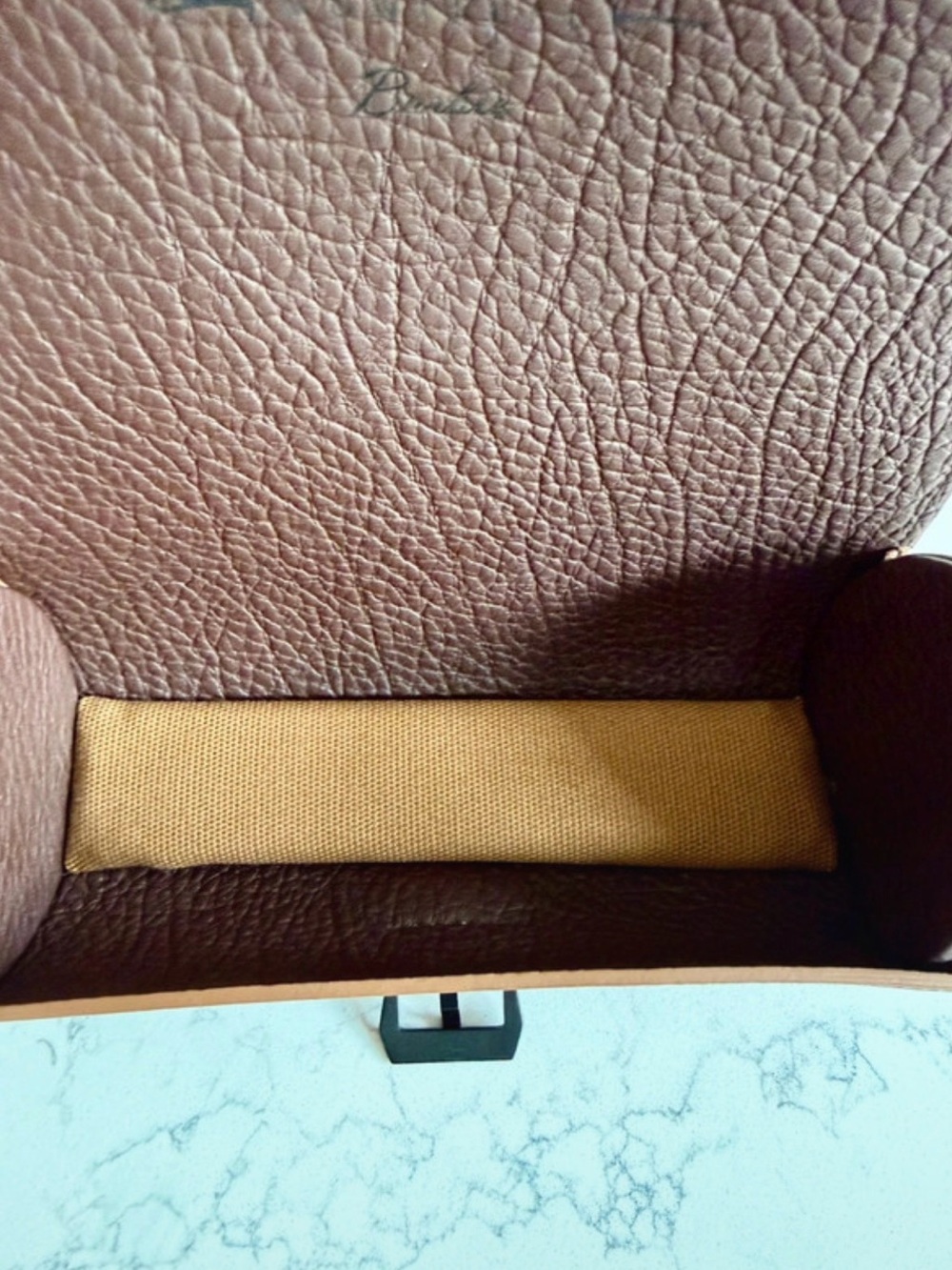 Aaron Bespoke Montreal Brown Leather Travel Watch Roll Case✨ - Picture 8 of 9
